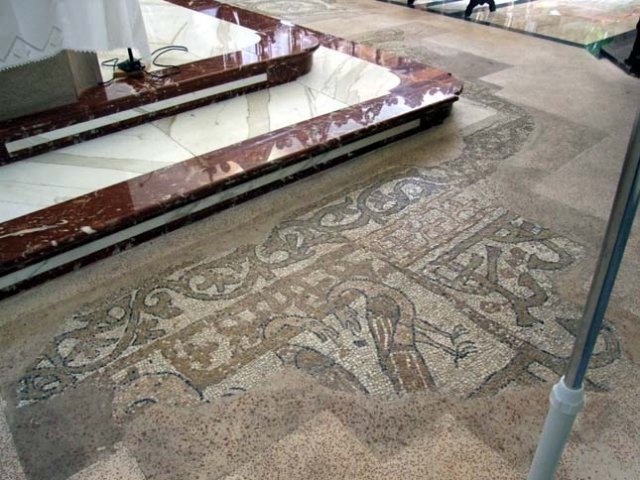 Brindisi. Cattedrale S.Giovanni, mosaico pavimentale