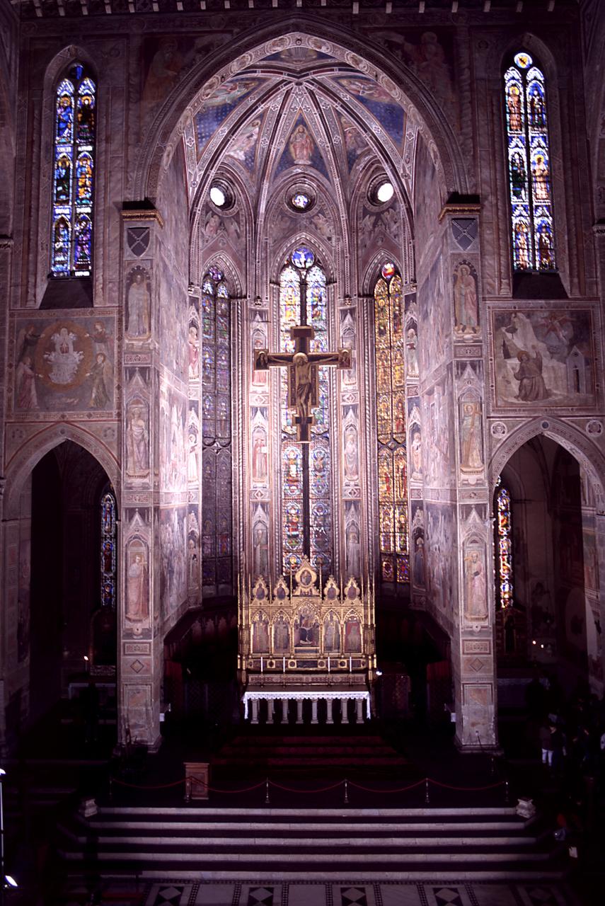 leggenda della Vera Croce, Santi e profeti (dipinto, ciclo) di Gaddi Agnolo (e aiuti) (sec. XIV)