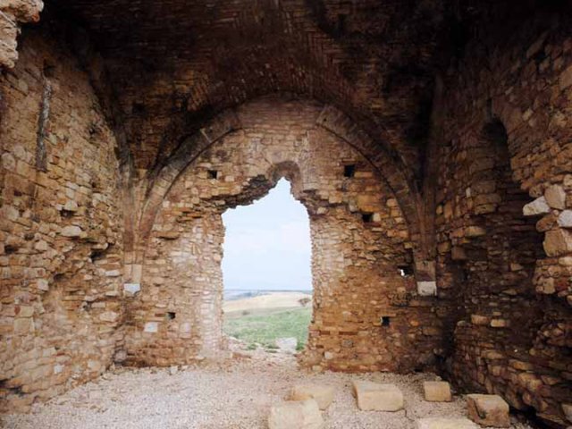 Torremaggiore. Castel Fiorentino, interno della torre
