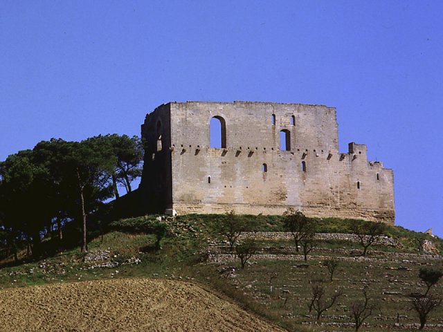 Gravina in Puglia. Castello, veduta generale