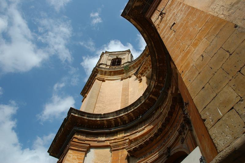 Gabinetto Fotografico Nazionale, Buratta, Fabrizio - Stocchi, Albino, Noto - Chiesa di Montevergine, facciata, particolare, 2005, fotografia digitale, DGT003431