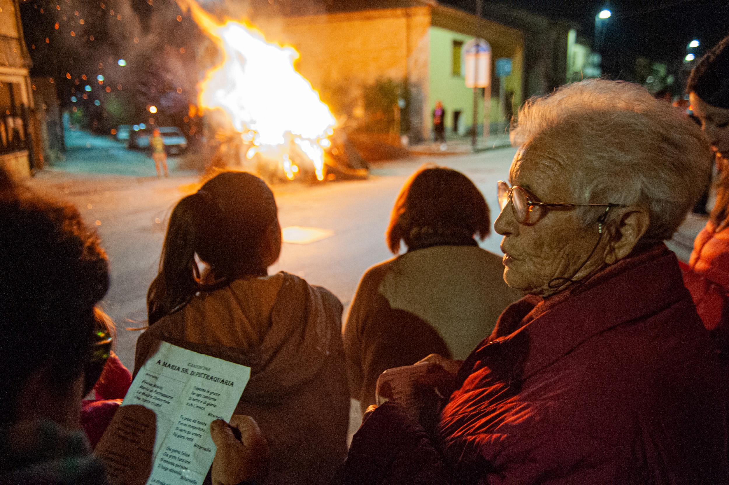 Roberto Monasterio, Focaraccio in località San Nicola, 2015, fotografia digitale