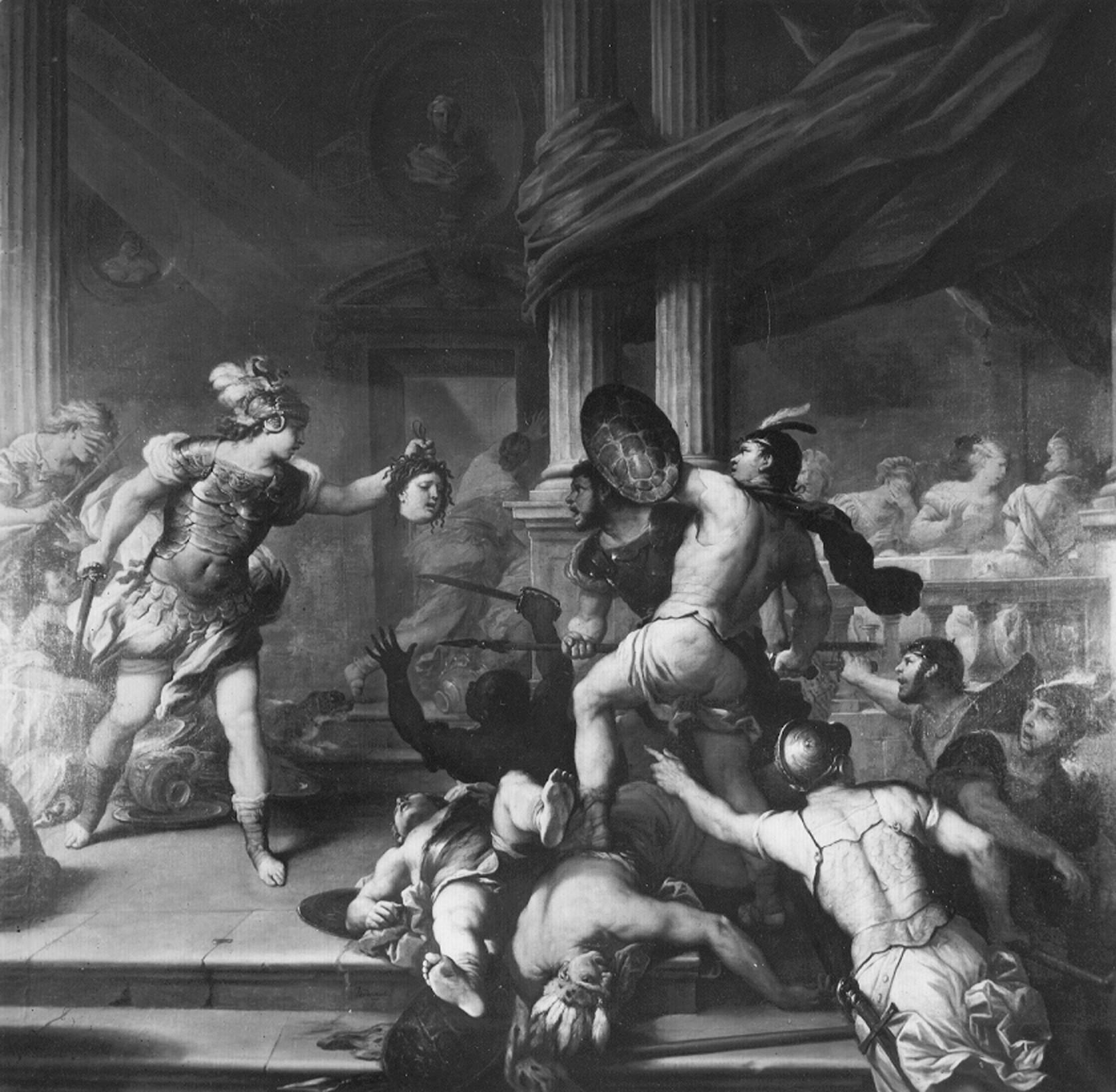 Foto Cresta, Genova - Palazzo Reale, Luca Giordano, Perseo con la testa di Medusa, 1940, gelatina ai sali d'argento/ vetro, 0700313938