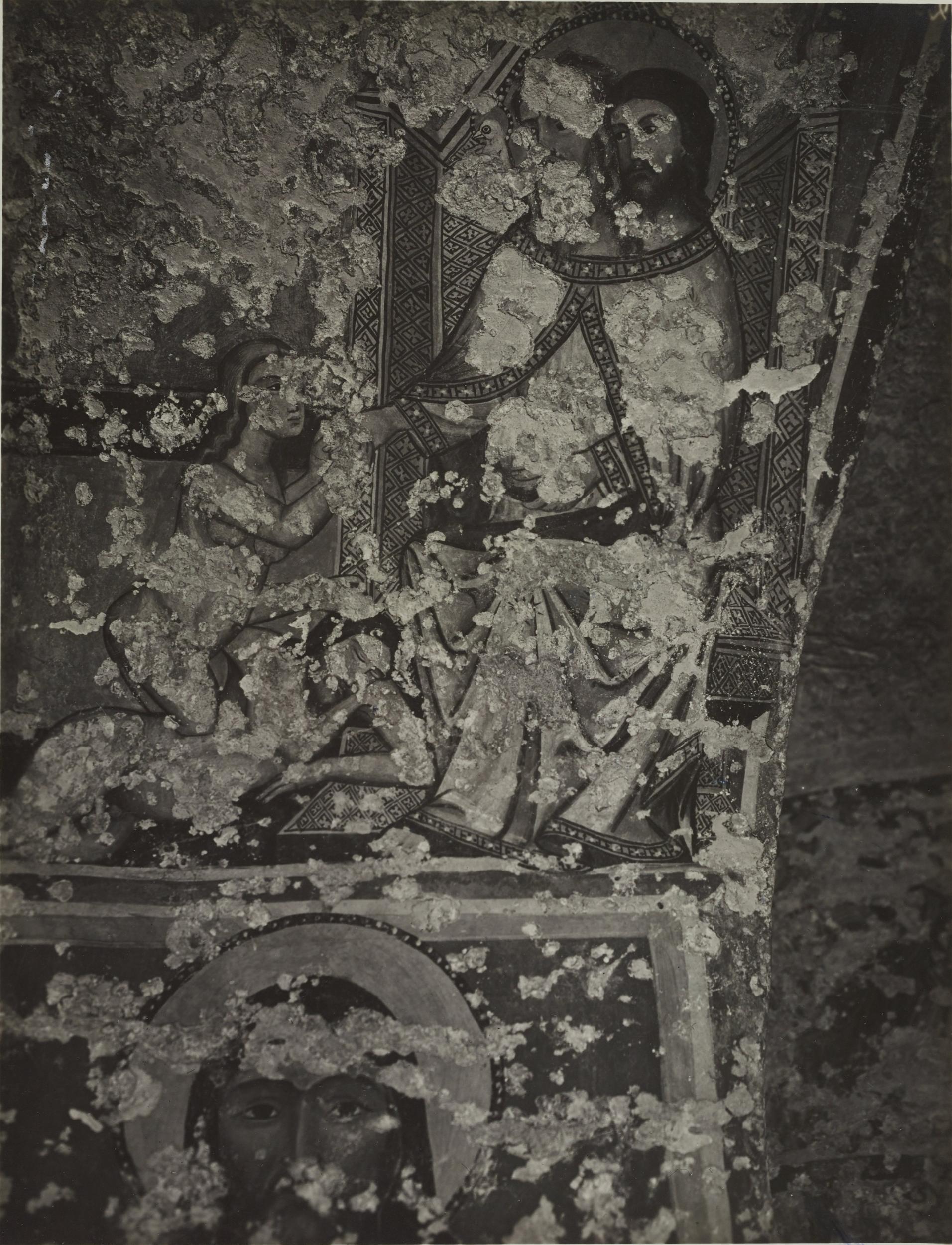 Fotografo non identificato, Andria - Chiesa di S. Croce, cripta, la creazione di Eva, 1926-1950, gelatina ai sali d'argento/carta, MPI131861