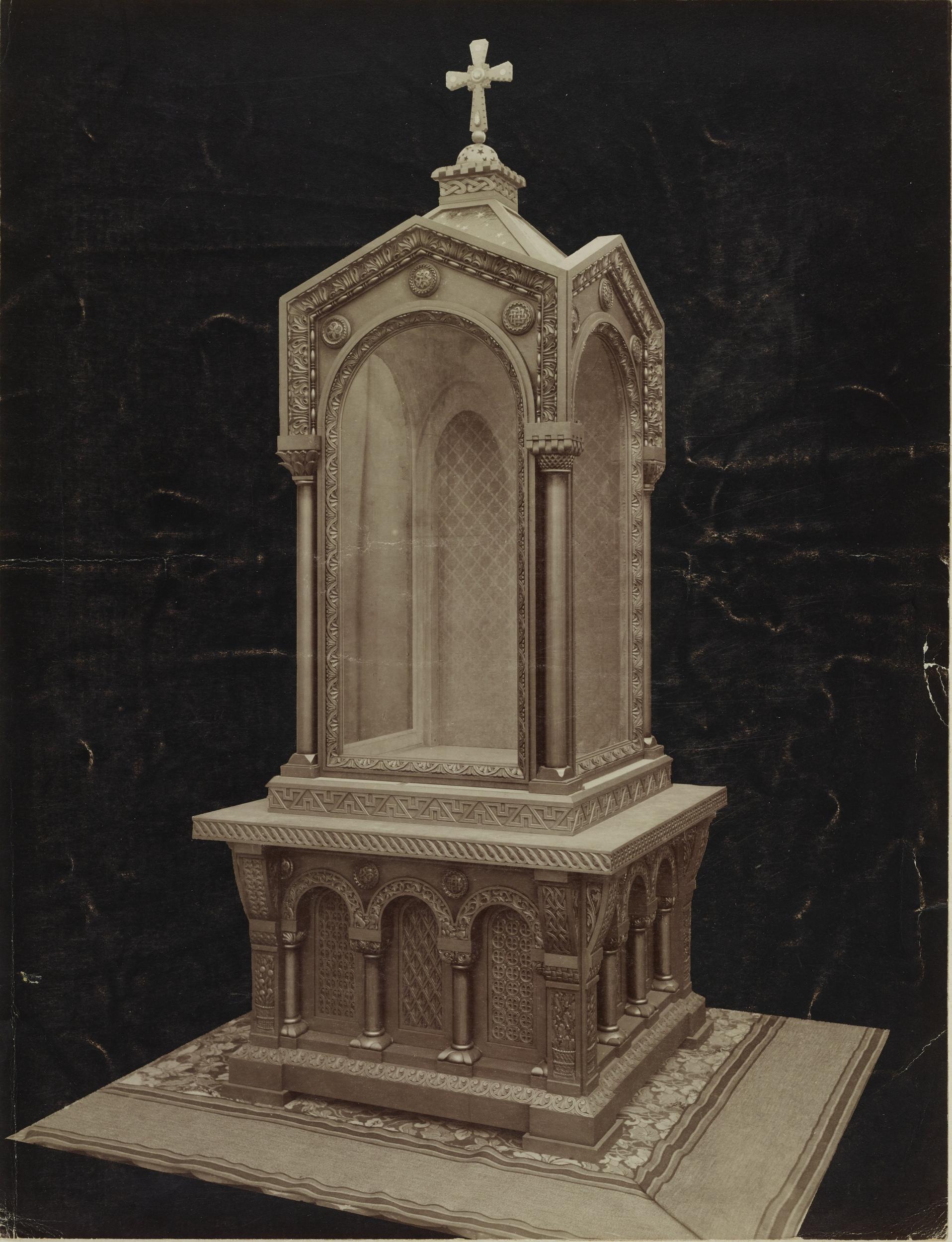 Pastore, Bari - Chiesa di S. Gregorio, tabernacolo, 1915, gelatina ai sali d'argento/carta, MPI136720