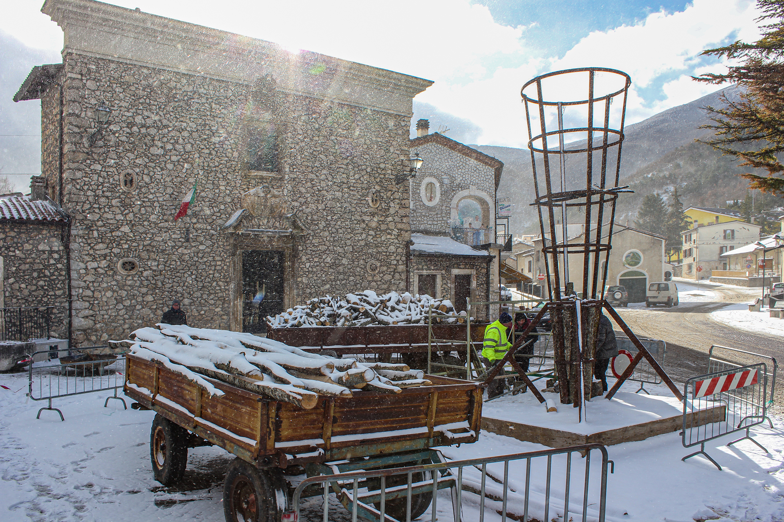Roberto Monasterio, La preparazione del torcione, fotografia digitale