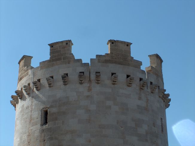 Antonio Carbone, Fortezza svevo-angioina di Lucera - particolare della torre della regina, 2008