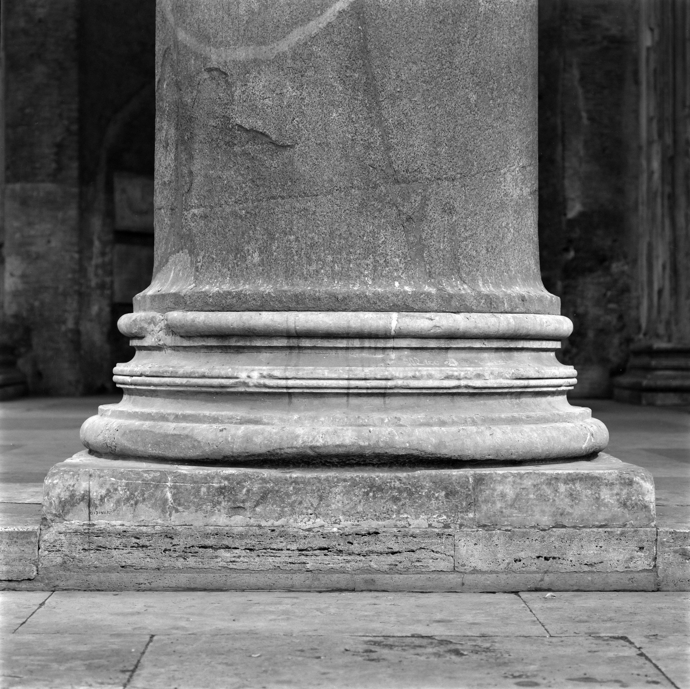 Fotografo non identificato, Pantheon,1951-2000, gelatina ai sali d'argento, 6x6 cm, N077983