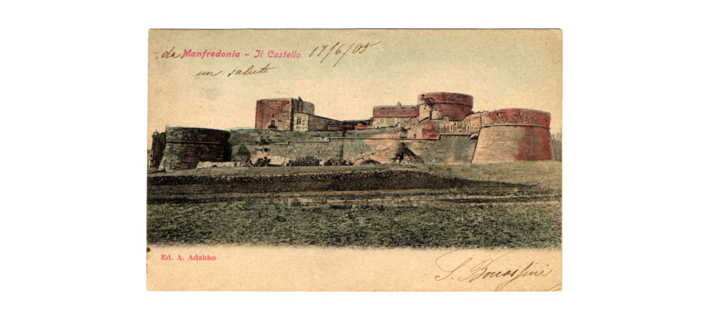Autore non identificato, Manfredonia - il castello, 1905, FFC040276