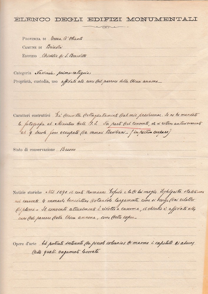 Cliccando è possibile visualizzare tutte le schede dall’Archivio storico delle schede di catalogo dell’ICCD