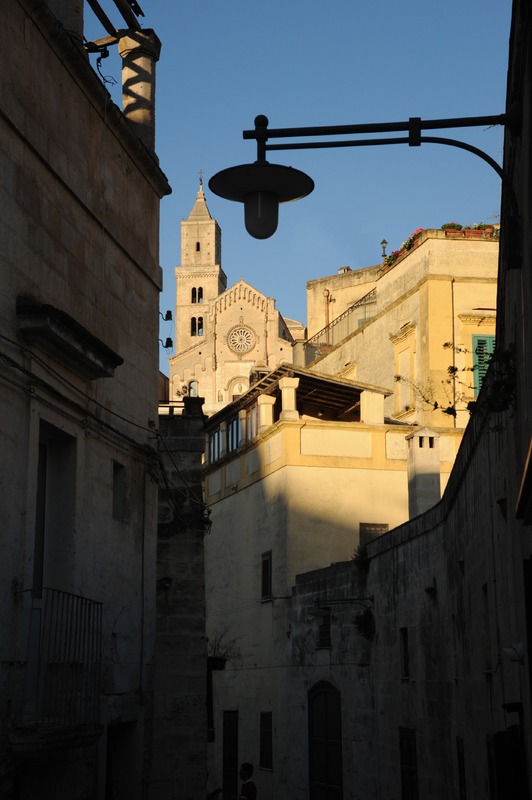 Stocchi, Albino - Leone, Gerardo, Sassi di Matera - Sassi di Matera - Cattedrale di Santa Maria della Bruna - Veduta da via Fiorentini, 07/ 2009, fotografia digitale, DGT020689