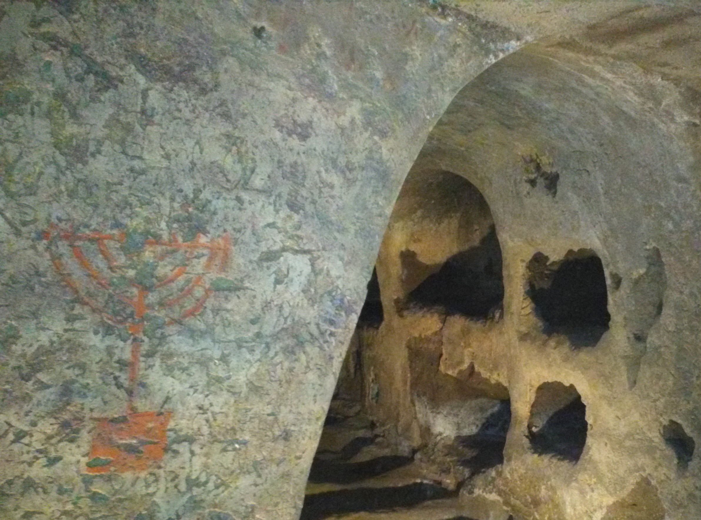 GiovanniPZ, Catacombe ebraiche di Venosa, 2018, fotografia digitale