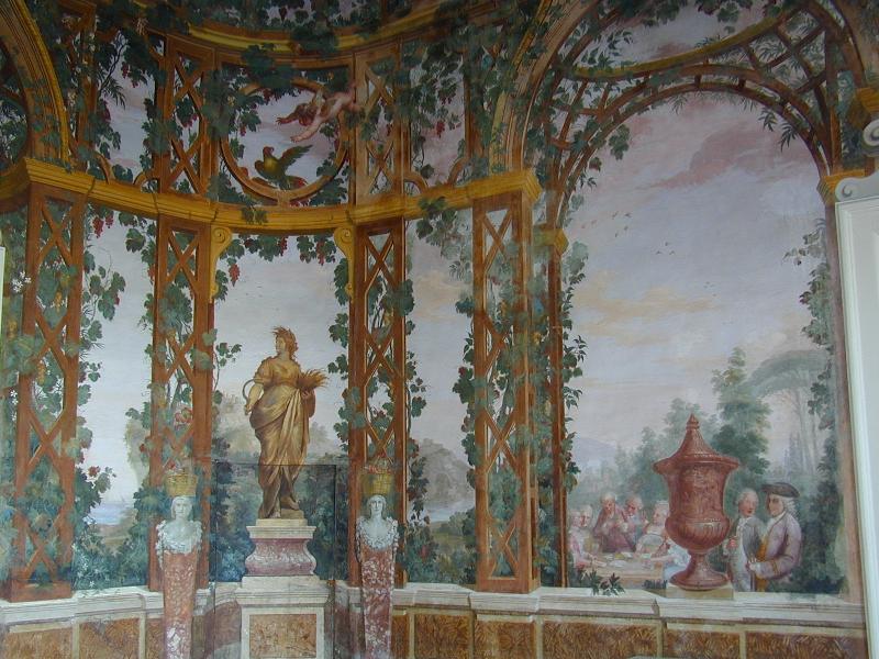 Lalupa, Ercolano (Napoli): Villa Campolieto, affreschi, fotografia digitale