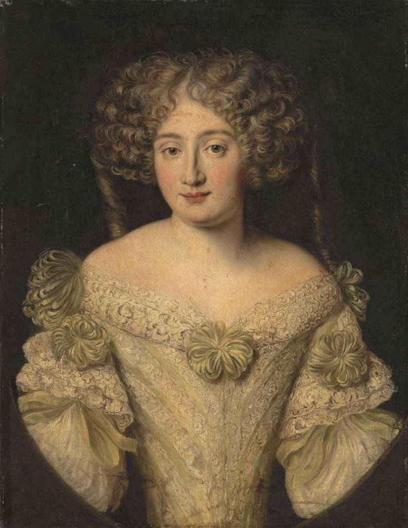 Jacob Ferdinand Voet, Ritratto di Maria Isabella Massimo Muti Papazzurri, 1671-1672, olio su tela, cm 73x58, Ariccia, Palazzo Chigi, inv. 128