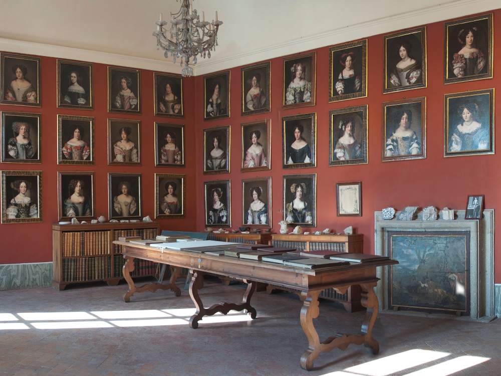 Ariccia, Palazzo Chigi, Stanza delle Belle, 2020, fotografia digitale