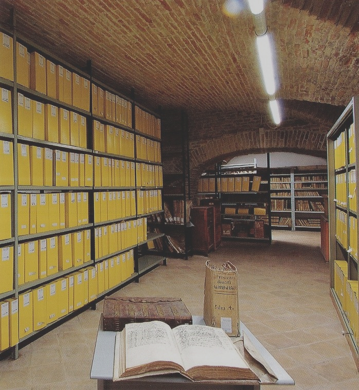 Forlì, Palazzo Prati Savorelli-Istituto Prati, sala dell’Archivio Storico, 2009
